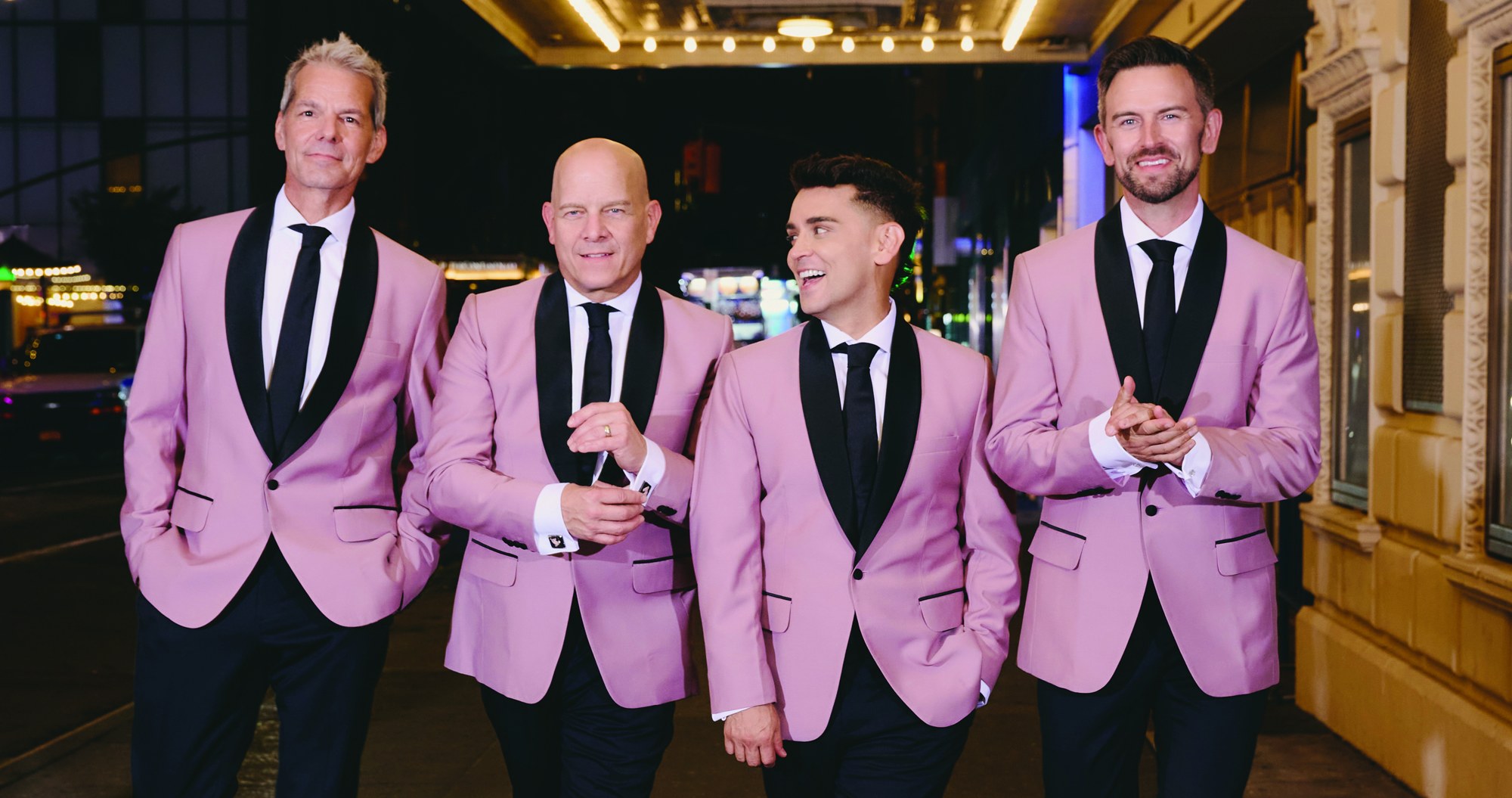 The Midtown Men — Christian Hoff, Michael Longoria, Daniel Reichard, and J. Robert Spencer